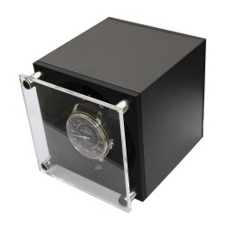 Remontoir Swiss Kubik Noir programmable en Aluminium pour montre automatique