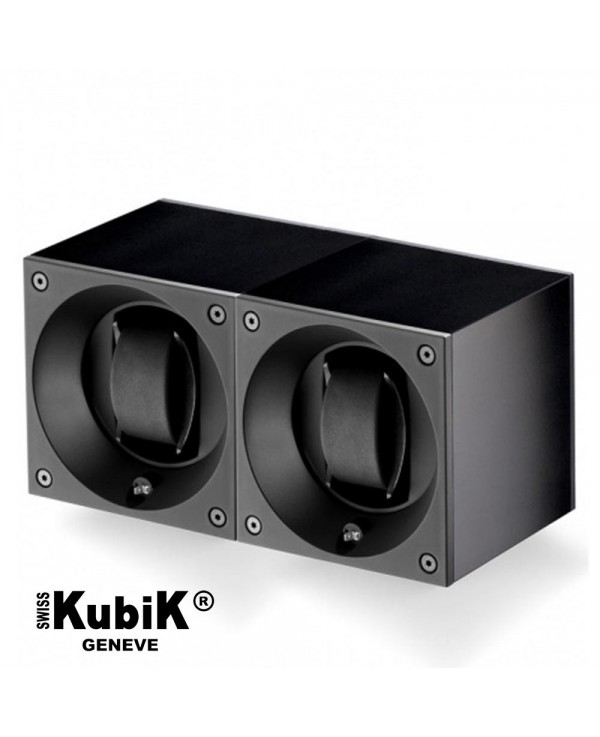 Double watchwinder Swiss Kubik Single Original - Black Double watchwinder Swiss Kubik Single Original - Black