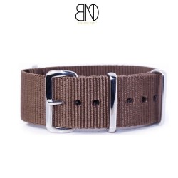 NATO Strap 18mm James Bond Brown