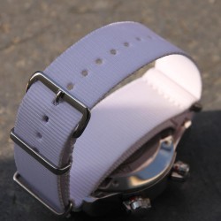 NATO Strap 18mm James Bond White