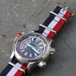 NATO Strap 20mm Blue White Red French Flag