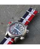 NATO Strap 20mm Blue White Red French Flag