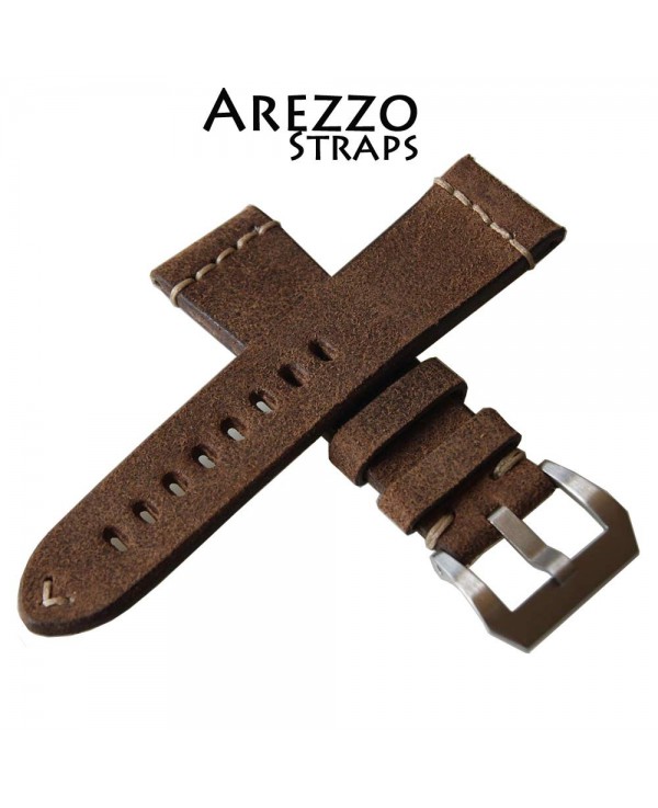 Watchstrap Arezzo Taghadak 22mm Horse Leather