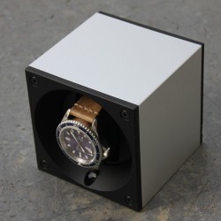 Remontoir montre automatique SwissKubik Gris Silver