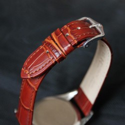 Bracelet Hirsch DUKE Marron Doré 18mm