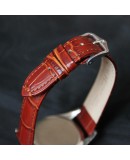 Bracelet Hirsch DUKE Marron Doré 18mm