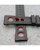 Watchstrap Hirsch Rally bracl red 20mm