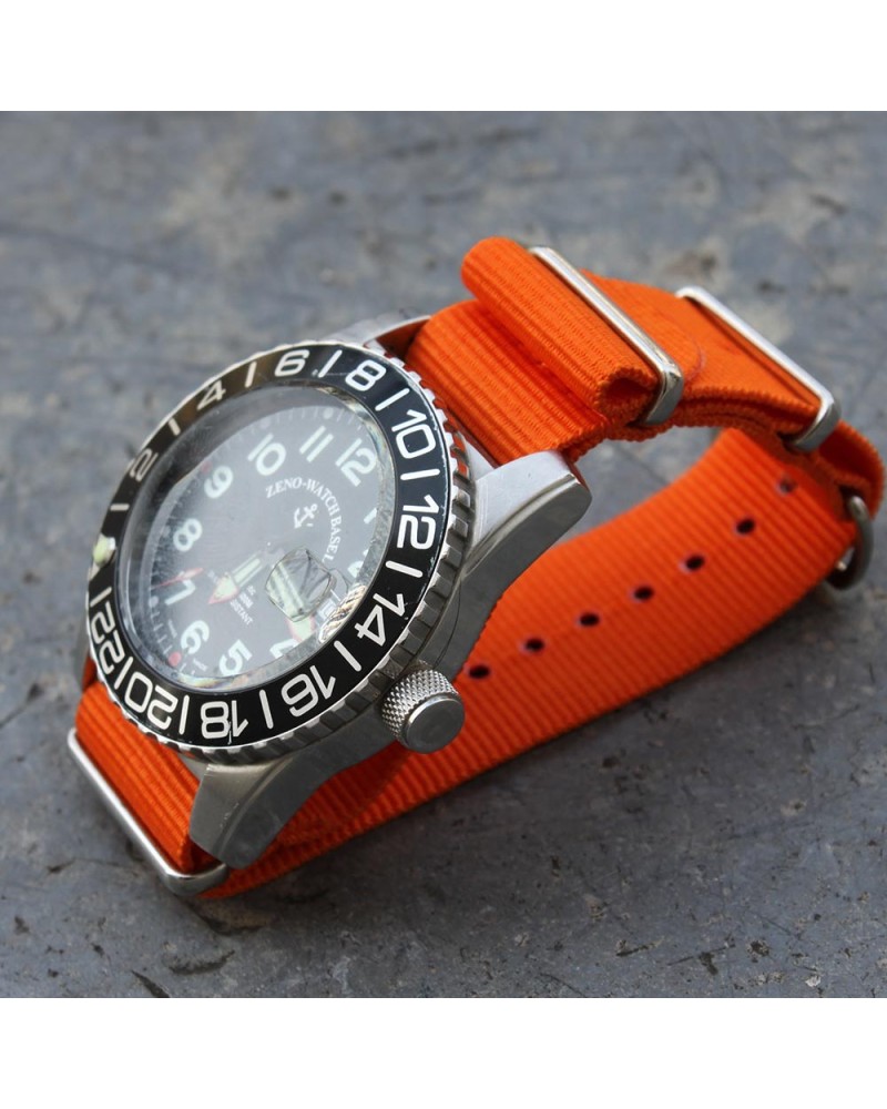 NATO Strap Orange 24mm
