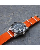 Bracelet de montre NATO 24mm Orange