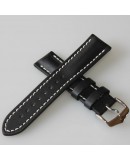 Watchstrap Hirsch Heavy Calf Black 18mm