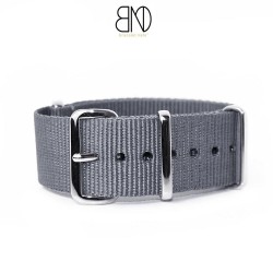 Bracelet de montre NATO 22mm GRIS