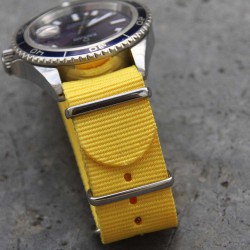 NATO Strap yellow 22mm