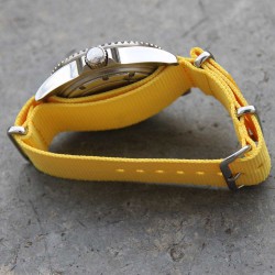 Bracelet de montre NATO 22mm jaune