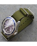 Bracelet de montre NATO 22mm KAKI nylon