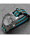 Bracelet de montre NATO 24mm Turquoise