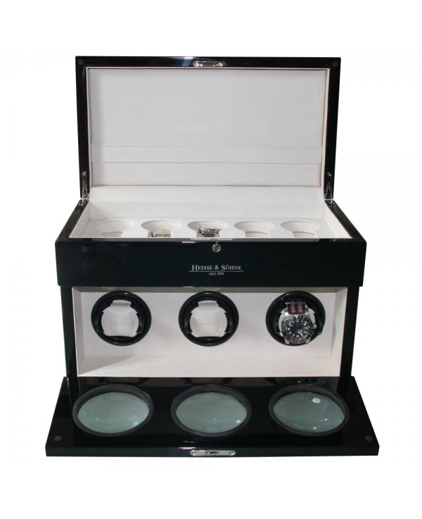 Watchwinder LOOP3 black H&S Watchwinder LOOP3 black H&S