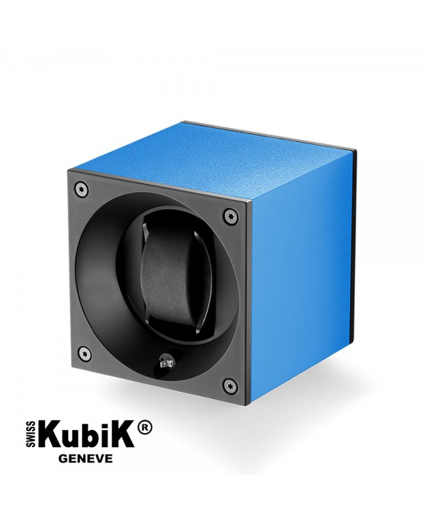 Watchwinder Swiss Kubik Single Original Saphire Blue Watchwinder Swiss Kubik Single Original Saphire Blue