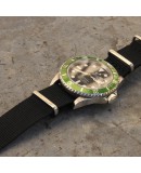 Bracelet de montre NATO 20mm noir nylon