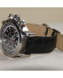 Watchstrap Hirsch EARL black 20mm Alligator