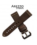 Bracelet Arezzo MARINA 22mm Marron Foncé