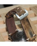 Watchstrap Arezzo TOPGUN 22mm gold brown Watchstrap Arezzo TOPGUN 22mm gold brown