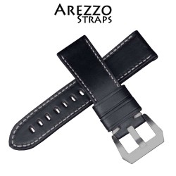 Watchstrap Arezzo MILITARE 22mm Black