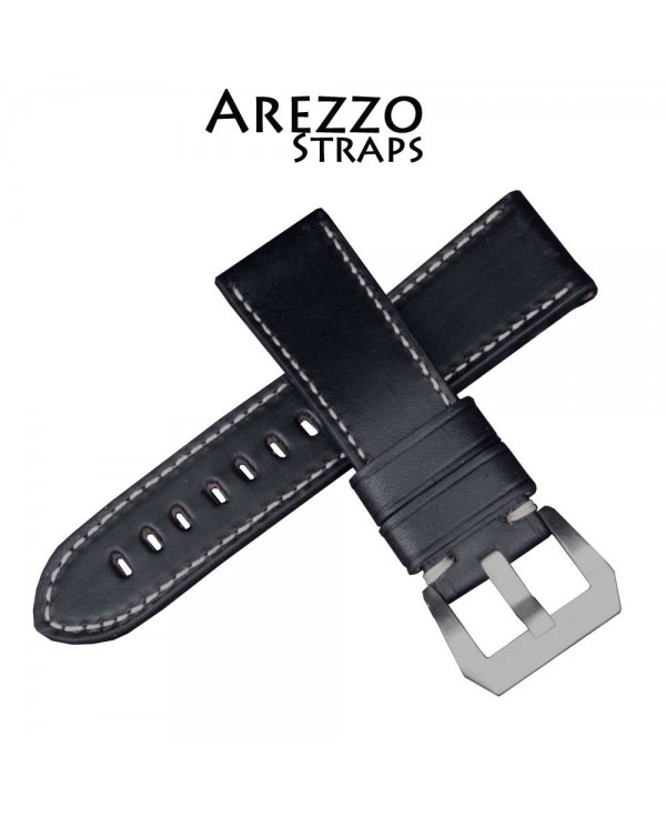 Watchstrap Arezzo MILITARE 22mm Black