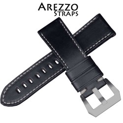 Bracelet Arezzo MILITARE 24mm Noir