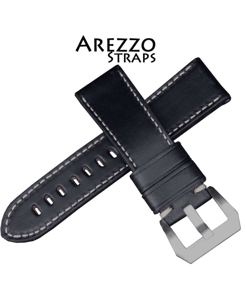 Watchstrap Arezzo MILITARE 24mm black