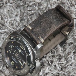 Arezzo TOPGUN 24mm marron fonce