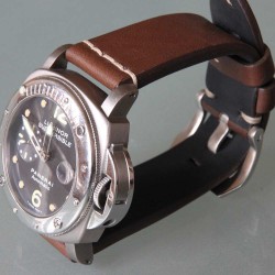 Bracelet Arezzo MARINA 20mm Marron Foncé