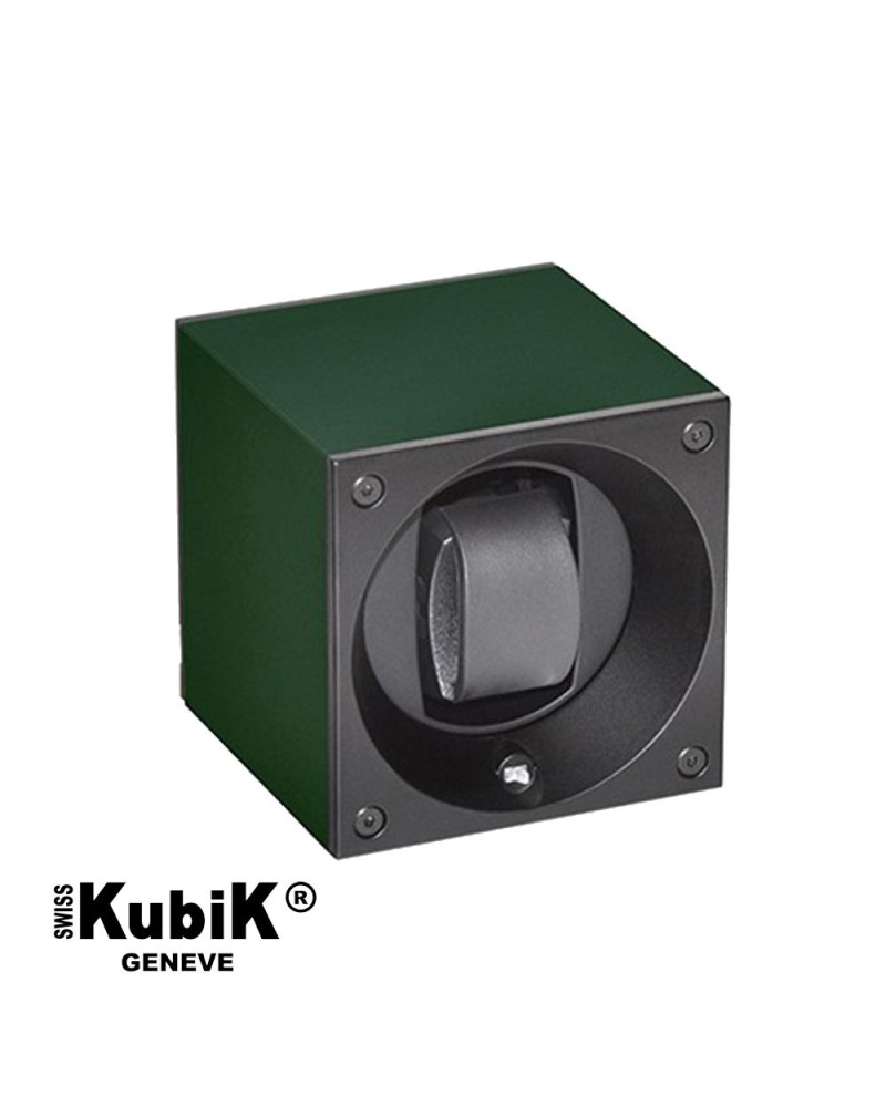 Watchwinder Swiss Kubik Single Original - Dark Green