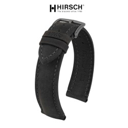 Bracelet Hirsch HERITAGE 20mm Gris Foncé