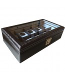 Carbon watchbox grey and blue Friedrich 10 watch Carbon watchbox grey and blue Friedrich 10 watch