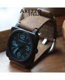 Watchstrap Arezzo HORSEMAN BR03 BR01 brown