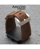 Watchstrap Arezzo HORSEMAN BR03 BR01 brown