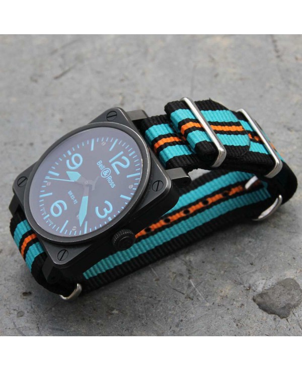 NATO Strap Turquoise 24mm