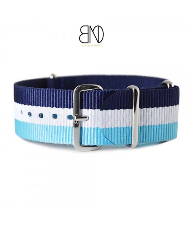 NATO Strap blue white bluesky 20mm