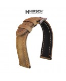 Watchstrap Hirsch HERITAGE gold brown 20mm Watchstrap Hirsch HERITAGE gold brown 20mm
