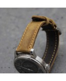 Watchstrap Hirsch HERITAGE gold brown 20mm Watchstrap Hirsch HERITAGE gold brown 20mm