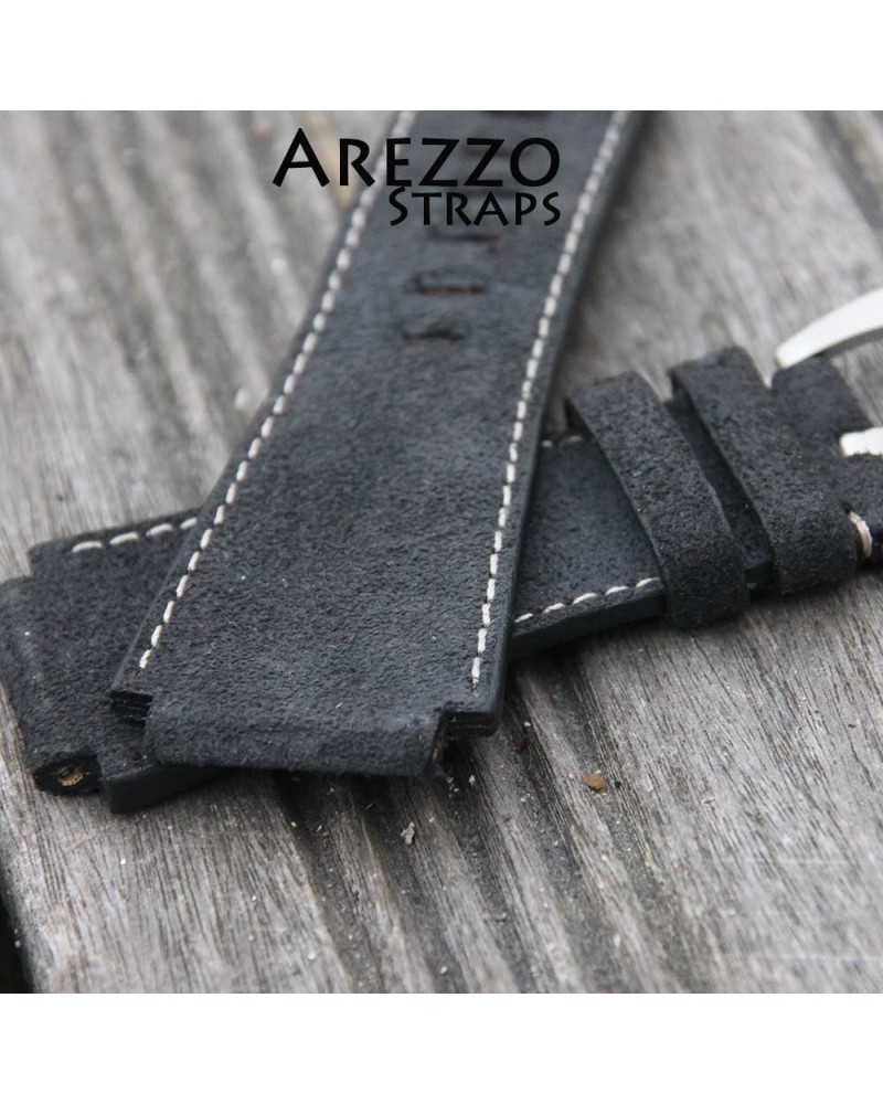 Watchstrap Arezzo HORSEMAN BR03 BR01 BLACK
