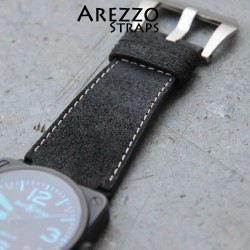 Watchstrap Arezzo HORSEMAN BR03 BR01 BLACK