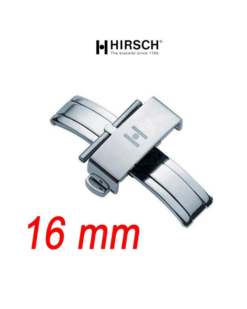 Buckle Hirsch PUSCHER 16mm Polished Stainless Steel 