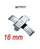 Boucle déployante 16mm Pusher inox hypoallergénique HIRSCH