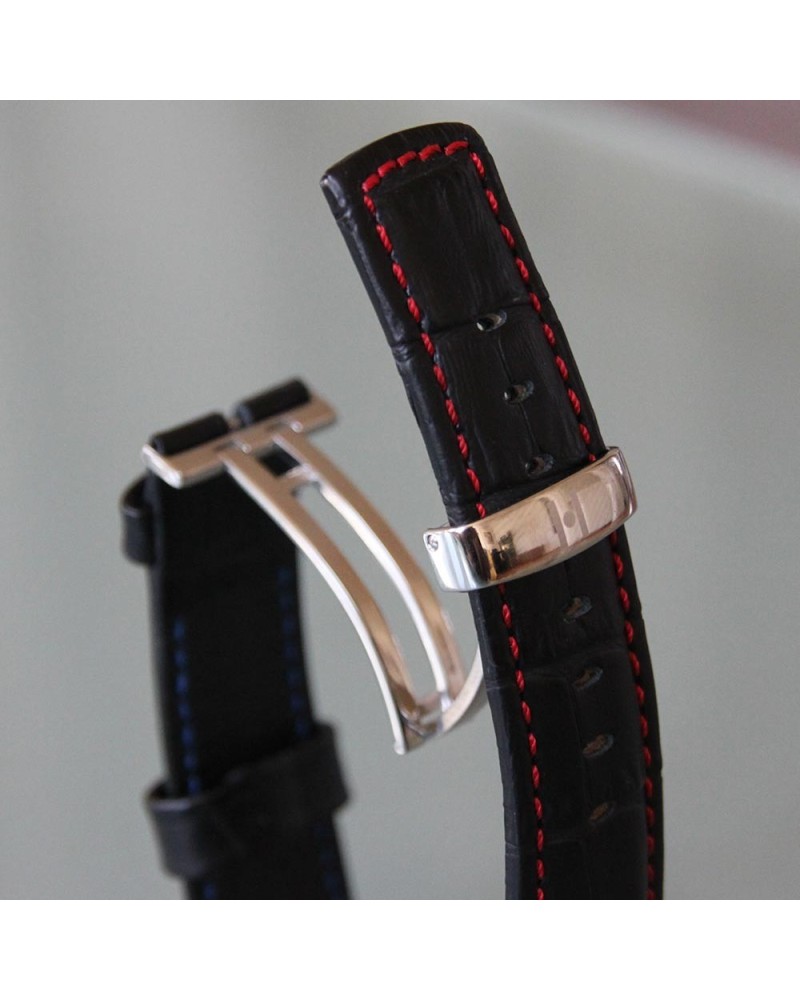 Deployment Buckle Hirsch SPORT Polished Stainless Steel 
