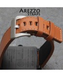 Watchstrap Arezzo brown MARINA for BR03 BR01