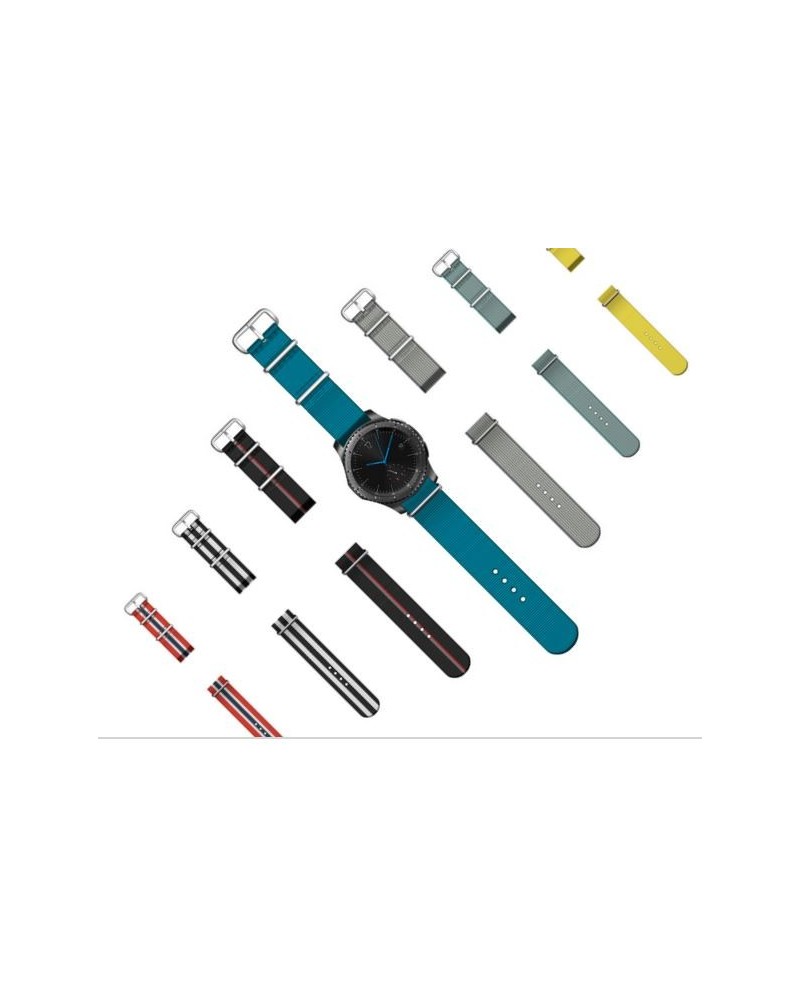 NATO Strap BLUE samsung 22mm