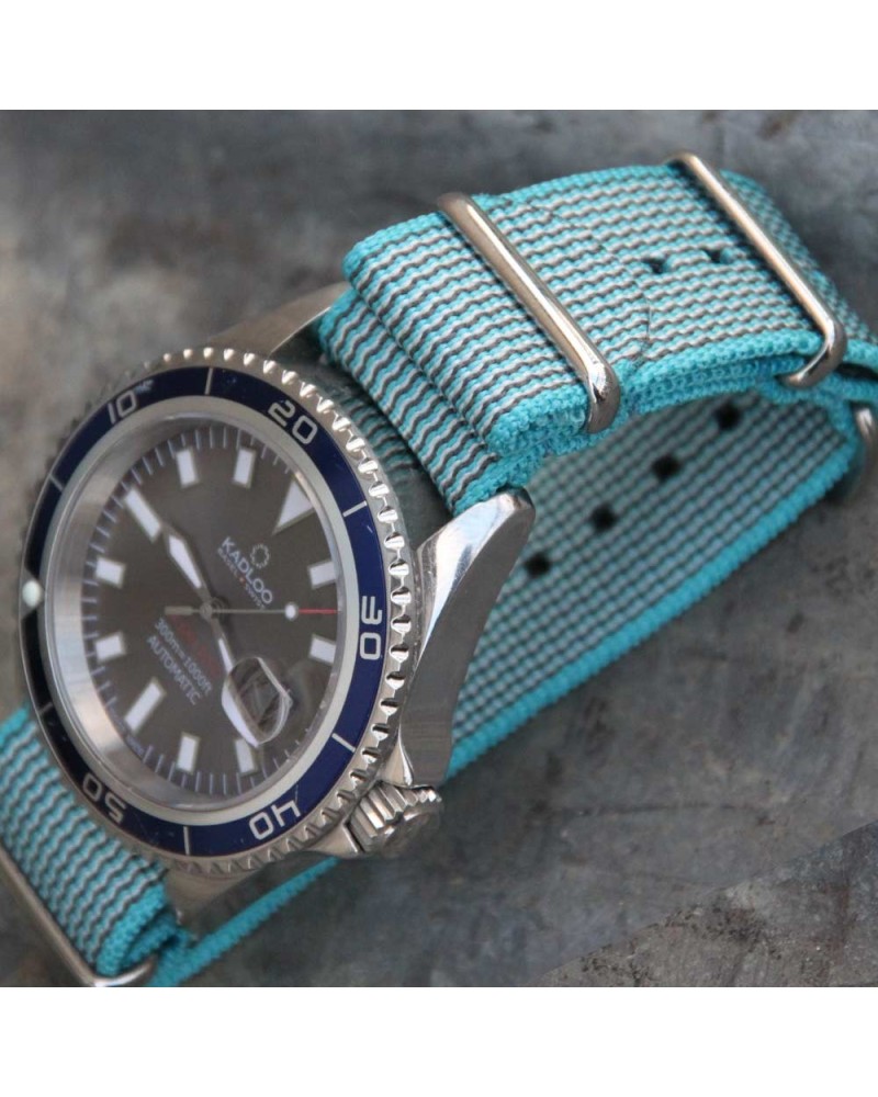 NATO Strap BLUE samsung 22mm