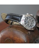 Bracelet de montre  Hirsch capitano Alligator noir 22mm