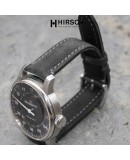 Watchstrap Hirsch HERITAGE grey 22mm